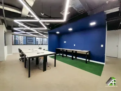 Sala Comercial com 3 Quartos para alugar, 158m² no Cidade Monções, São Paulo