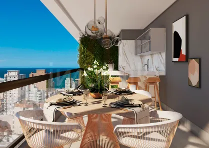 Apartamento com 3 Quartos à venda, 142m² no Meia Praia, Itapema