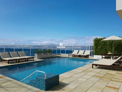 Apartamento com 3 Quartos à venda, 138m² no José Menino, Santos