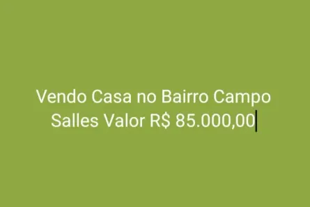 Casa com 3 Quartos à venda, 160m² no Tarumã, Manaus