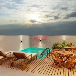 Apartamento com 2 Quartos à venda, 51m² no Macuco, Santos