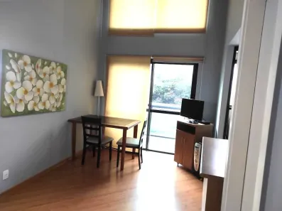 Apartamento com 1 Quarto para alugar, 50m² no Moema, São Paulo