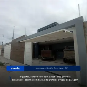 Casa com 3 Quartos à venda, 200m² no Loteamento Recife, Petrolina