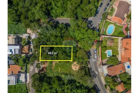 Lote/Terreno à venda, 482m² no Joaquim Egídio, Campinas