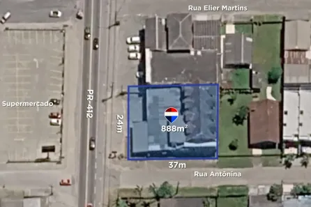 Lote/Terreno à venda, 888m² no Miami, Pontal do Paraná