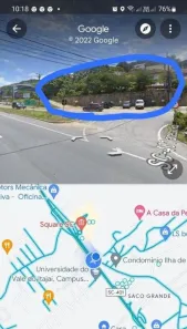 Lote/Terreno à venda, 7804m² no Saco Grande, Florianópolis
