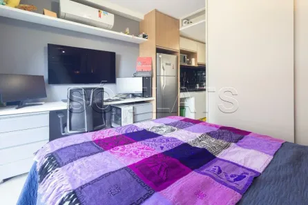 Apartamento com 1 Quarto para alugar, 28m² no Consolação, São Paulo