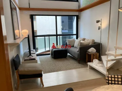 Flat com 1 Quarto para alugar, 60m² no Itaim Bibi, São Paulo