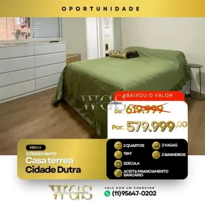 Casa com 2 Quartos à venda, 78m² no Vila Santo Antônio, São Paulo