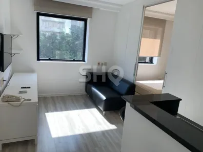 Flat com 1 Quarto para alugar, 23m² no Higienópolis, São Paulo