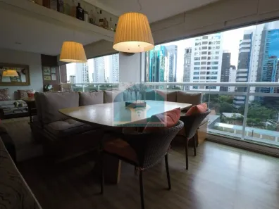 Apartamento com 2 Quartos para alugar, 107m² no Cidade Monções, São Paulo