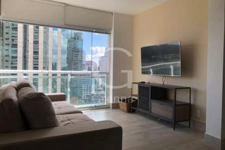 Apartamento com 1 Quarto para venda ou aluguel, 66m² no Brooklin Paulista, São Paulo