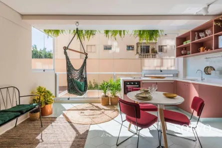 Apartamento com 1 Quarto para alugar, 48m² no Campo Belo, São Paulo