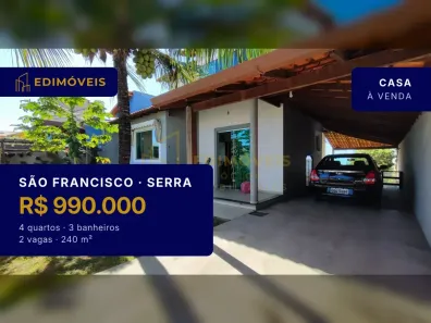 Casa com 4 Quartos à venda, 240m² no São Francisco, Serra
