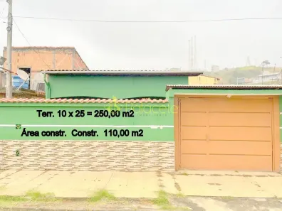 Casa com 3 Quartos à venda, 110m² no Parque Residencial Itaguassu, Aparecida