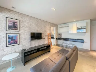 Apartamento com 1 Quarto para alugar, 52m² no Brooklin Paulista, São Paulo