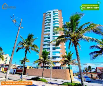 Apartamento com 2 Quartos à venda, 73m² no Vila Anhanguera, Mongaguá