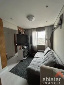 Apartamento com 2 Quartos para alugar, 44m² no Jardim Salete, Taboão da Serra