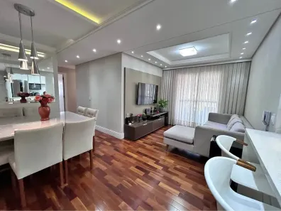 Apartamento com 3 Quartos à venda, 90m² no Vila Guarani, Mauá
