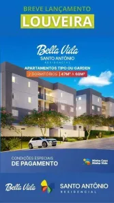Apartamento com 2 Quartos à venda, 68m² no Santo Antônio, Louveira