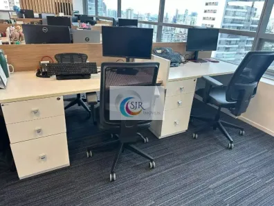 Sala Comercial para alugar, 261m² no Cidade Monções, São Paulo