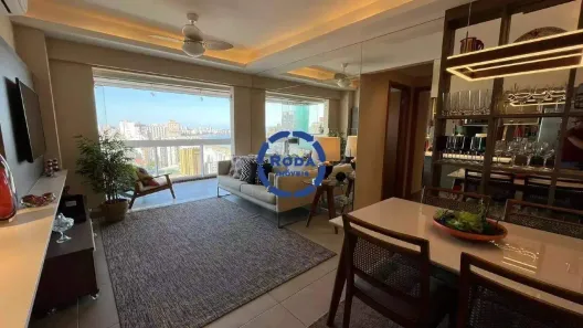 Apartamento com 2 Quartos à venda, 72m² no Gonzaga, Santos