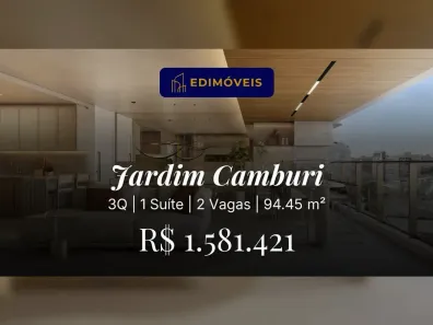 Apartamento com 3 Quartos à venda, 94m² no Jardim Camburi, Vitória