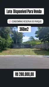 Lote/Terreno à venda, 360m² no Ponta Negra, Manaus