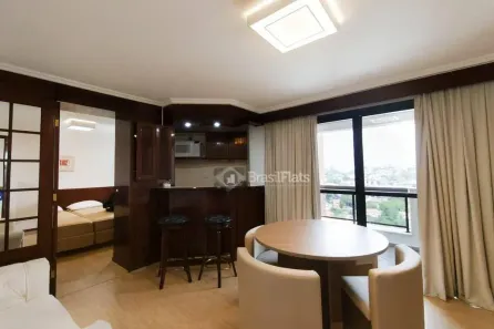 Flat com 1 Quarto para alugar, 40m² no Higienópolis, São Paulo
