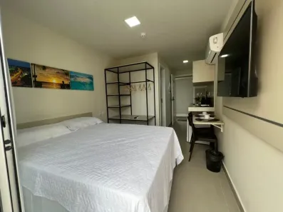Flat com 1 Quarto à venda, 22m² no Cabo Branco, João Pessoa