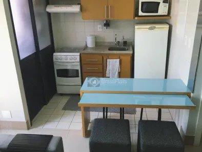 Apartamento com 1 Quarto para alugar, 42m² no Moema, São Paulo
