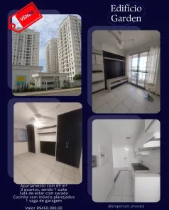 Apartamento com 3 Quartos à venda, 69m² no Canjica, Cuiabá
