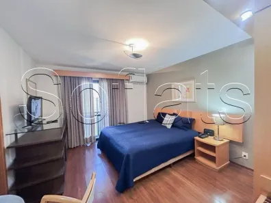 Flat com 1 Quarto para alugar, 23m² no Jardim Paulista, São Paulo