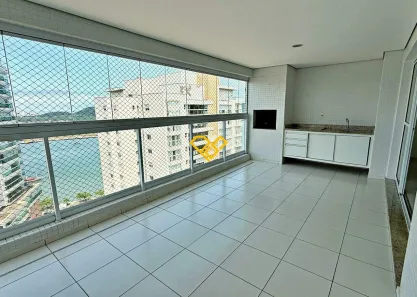 Apartamento com 3 Quartos para alugar, 132m² no Ponta da Praia, Santos