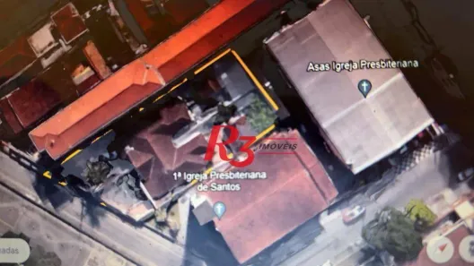 Lote/Terreno à venda, 862m² no Campo Grande, Santos