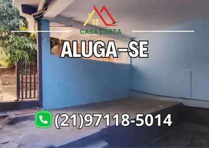 Casa com 1 Quarto para alugar, 52m² no Joana D'Arc, Nova Iguaçu