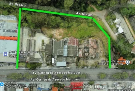Lote/Terreno à venda, 5000m² no Butantã, São Paulo