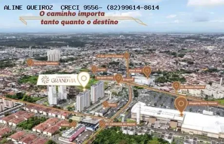 Apartamento com 2 Quartos à venda, 45m² no Antares, Maceió