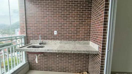 Apartamento com 2 Quartos para alugar, 92m² no Canto do Forte, Praia Grande