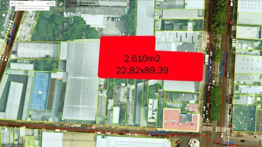Lote/Terreno à venda, 2600m² no Cachoeirinha, Manaus