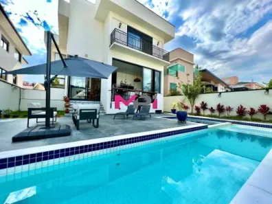Sobrado com 5 Quartos à venda, 432m² no Condomínio Reserva da Serra, Jundiaí