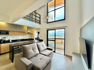 Apartamento com 1 Quarto para alugar, 78m² no Parque Residencial Aquarius, São José dos Campos