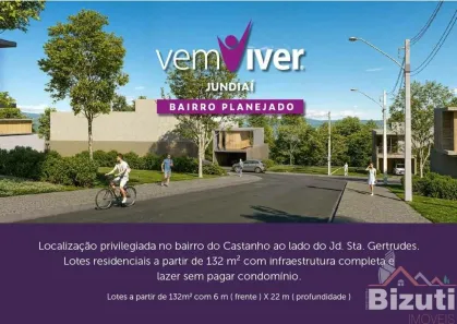 Lote/Terreno à venda, 132m² no Castanho, Jundiaí