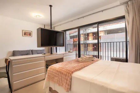 Flat com 1 Quarto à venda, 45m² no Setor Bueno, Goiânia