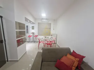 Apartamento com 1 Quarto para alugar, 55m² no José Menino, Santos