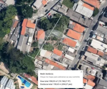 Lote/Terreno com 1 Quarto à venda, 931m² no Vila Bela, São Paulo