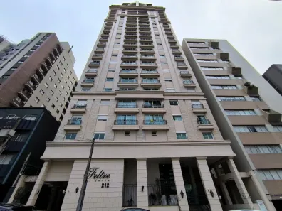 Apartamento com 3 Quartos para alugar, 93m² no Centro, Curitiba