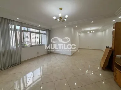 Apartamento com 3 Quartos para alugar, 144m² no Gonzaga, Santos