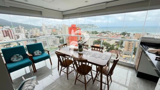 Apartamento com 2 Quartos à venda, 69m² no Loteamento João Batista Julião, Guarujá