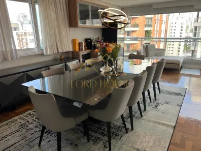 Apartamento com 3 Quartos para alugar, 161m² no Vila Nova Conceição, São Paulo